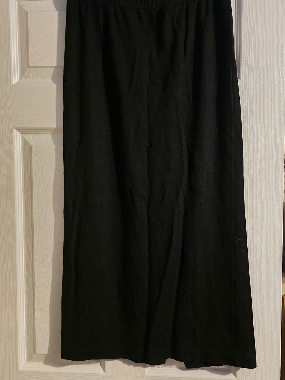 J. Jill Black Maxi Skirt - Simple Elastic Waist